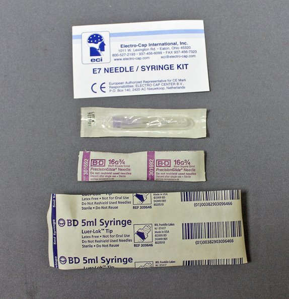 Набор для введения геля в ЭЭГ-электроды